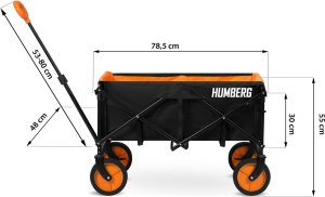 Humberg Wózek transportowy, składany 100l Humberg HM-513 5