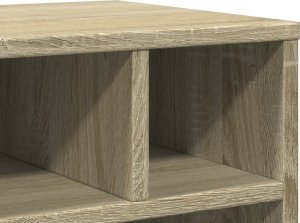 vidaXL vidaXL Stojak pod drukarkę, z kółkami, dąb sonoma, 41x32x48 cm 8