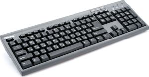 Klawiatura Chicony 9810 CZARNA russian 1