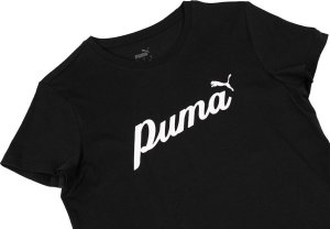 Puma Koszulka damska Puma ESS Script czarna 679315 01 M 4