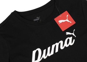 Puma Koszulka damska Puma ESS Script czarna 679315 01 M 5