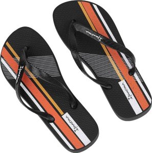Japonki męskie Ipanema Klapki japonki męskie Ipanema Graphics czarno-pomarańczowe 83532-AP255 41,5 7