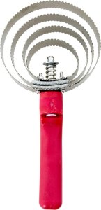 vidaXL vidaXL Zgrzebło dla konia, 4 pierścienie, dwustronne, stal nierdzewna 2