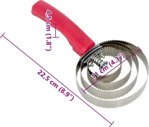 vidaXL vidaXL Zgrzebło dla konia, 4 pierścienie, dwustronne, stal nierdzewna 6