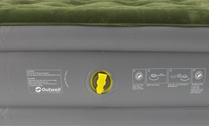 Outwell Materac dmuchany Outwell Excellent Double - dark leaf/grey Uniwersalny 4