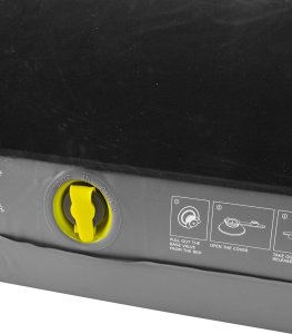 Outwell Materac dmuchany Outwell Classic w/pillow & Pump Single - black/grey Uniwersalny 5