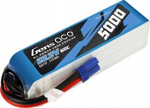 Gens Ace Akumulator Gens ace 5000mAh 22.2V 60C 6S1P Lipo 1