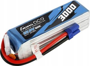 Gens Ace Akumulator Gens ace 3000mAh 22.2V 60C 6S1P Lipo z konektorem EC5 plug 1