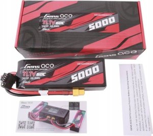 Gens Ace Akumulator Gens ace G-Tech 5000mAh 11.1V 60C 3S1P Lipo z konektorem XT60 Plug 5