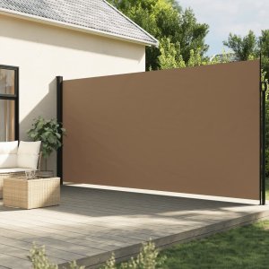 vidaXL vidaXL Zwijana markiza boczna, taupe, 220x600 cm 1