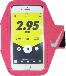 Nike Saszetka na ramię do biegania na telefon Nike Lean Arm Band różowa N0001266633OC 1