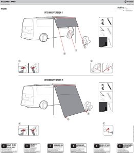 Plandeka Outwell Tarp Hillcrest Tarp - zielony Uniwersalny 9