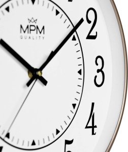 MPM Zegar ścienny MPM E01.4369.23 30 cm czytelny cichy 5