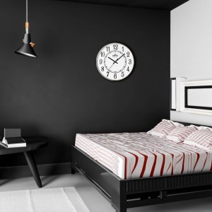 MPM Zegar ścienny MPM E01.4369.23 30 cm czytelny cichy 9