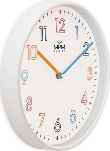 MPM Zegar ścienny MPM E01.4432.00 30 cm czytelny cichy 2