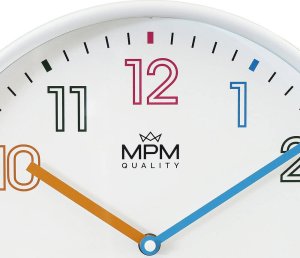 MPM Zegar ścienny MPM E01.4432.00 30 cm czytelny cichy 3