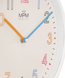 MPM Zegar ścienny MPM E01.4432.00 30 cm czytelny cichy 5