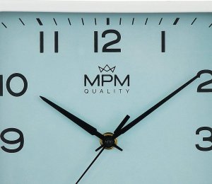 MPM Zegar ścienny MPM E01.4234.31 22 cm czytelny cichy 2