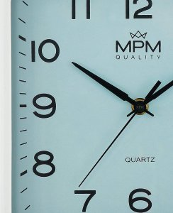 MPM Zegar ścienny MPM E01.4234.31 22 cm czytelny cichy 3