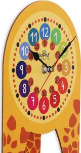 MPM Zegar ścienny dziecięcy żyrafa MPM E05.4468.D 21 x 55 cm 5