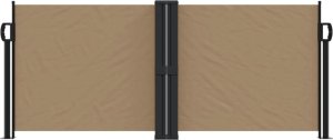 vidaXL vidaXL Zwijana markiza boczna, taupe, 100x600 cm 3