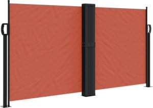 vidaXL vidaXL Zwijana markiza boczna, terakota, 120x1000 cm 2