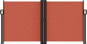 vidaXL vidaXL Zwijana markiza boczna, terakota, 120x1000 cm 3