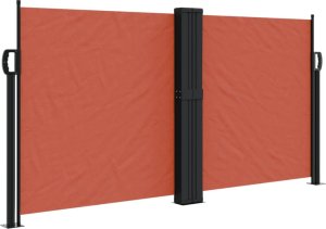 vidaXL Zwijana markiza boczna, terakotowa, 120x600 cm 2