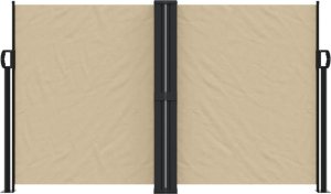 vidaXL vidaXL Zwijana markiza boczna, beżowa, 140x600 cm 3
