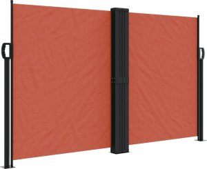 vidaXL vidaXL Zwijana markiza boczna, terakotowa, 140x600 cm 2