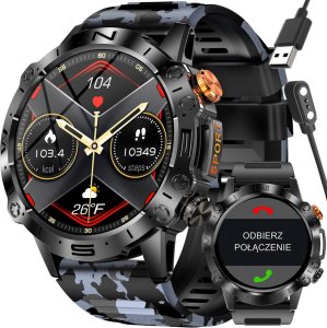 Smartwatch Gravity SMARTWATCH MĘSKI GRAVITY GT20-5 - AMOLED, DODATKOWY PASEK (sg024e) NoSize 1