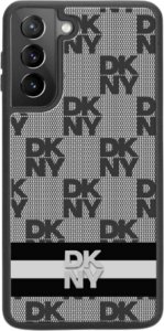 DKNY DKHCS24LPCPTSSK S24 Ultra S928 czarny/black hardcase Leather Checkered Mono Pattern & Printed Stripes 3