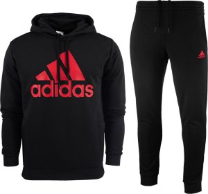 Adidas Dres męski adidas Big Logo Terry Track Suit czarny IP5553 S 1