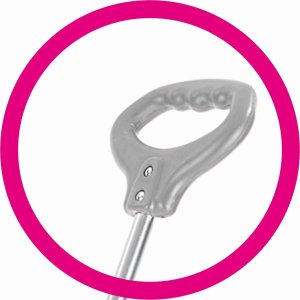 Dolu DOLU Unicorn rowerek trójkołowy+kijek 2504 25043 2