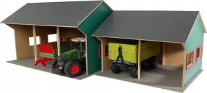 Traktor ogrodowy Hipo Szopa na dwa traktory 1:16 610263 46829 16