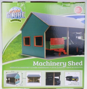 Traktor ogrodowy Hipo Szopa na dwa traktory 1:16 610263 46829 18