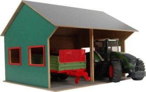 Traktor ogrodowy Hipo Szopa na dwa traktory 1:16 610263 46829 4