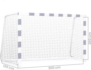 Neo-Sport NeoSport Siatka do bramek piłkarskich 300x200x120cm 3