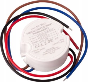ECOLIGHT2 Ecolight EC79852 zasilacz LED dopuszkowy 2,5A 30W 12V IP67 3