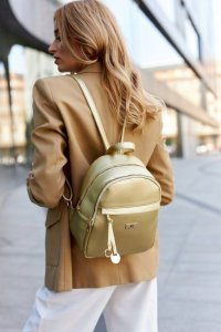 Plecak turystyczny Rovicky Damski plecak wykonany ze skóry ekologicznej - Rovicky NoSize 11