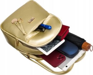 Plecak turystyczny Rovicky Damski plecak wykonany ze skóry ekologicznej - Rovicky NoSize 7