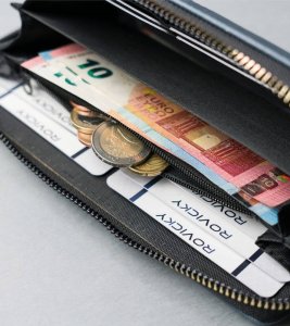 4U Cavaldi Pojemny portfel damski w typie piórnika ze skóry ekologicznej - 4U Cavaldi NoSize 7