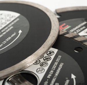 NAC Tarcze diamentowe NAC DC-3SET 125 mm do betonu (3 szt) 7