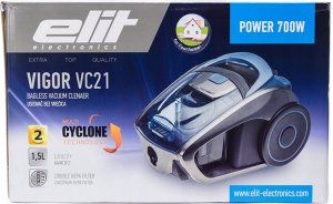 Elit Vacuum cleaner Elite Vigor VC21 12