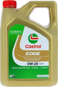 Castrol Olej silnikowy Castrol EDGE Benzyna Diesel Hybrydowy 0W20 5 L 1