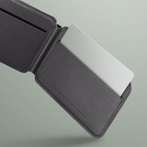 Podstawka Uniq Lyden DS magnetyczny portfel RFID i stojak na telefon szaro-czarny/charcoal grey-black 10