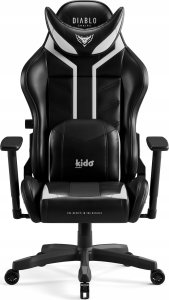Fotel Diablo Chairs X-Ray 2.0 Small Size czarno-biały 2