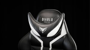 Fotel Diablo Chairs X-Ray 2.0 Small Size czarno-biały 7