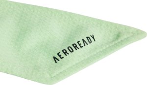 Adidas Opaska na głowę adidas Aeroready Tennis jasnozielona IR9978 Dorośli M/L 3