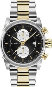 Versace Zegarek marki Versace model VEV400519 kolor Zółty. Akcesoria męski. Sezon: Cały rok NoSize 1
